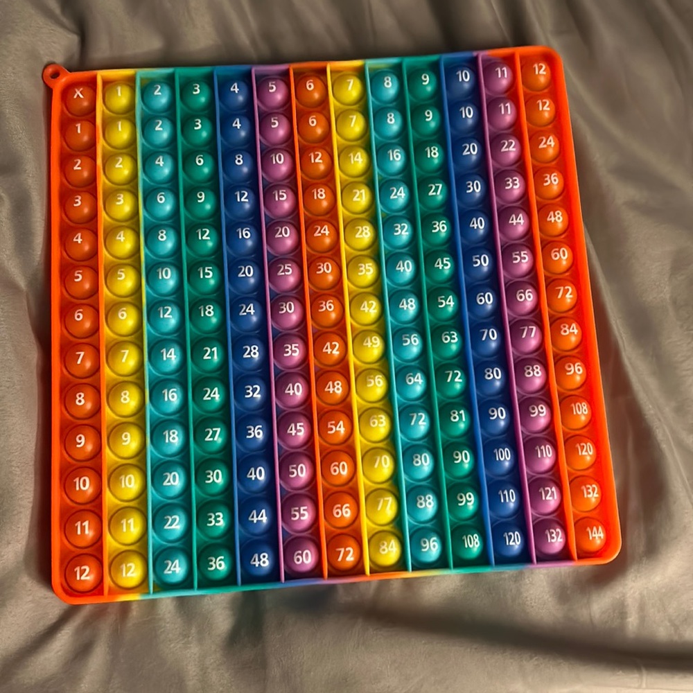 Multiples Rainbow pop-it